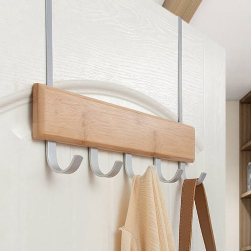 2x Over Door Hooks Multifunction, Coat Hanger Rack For Door