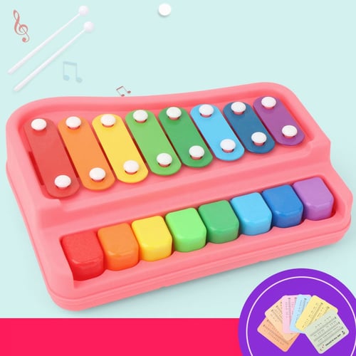 4-Note Xylophone Wisdom Development Instrument Musical Toys For Kids Hot 