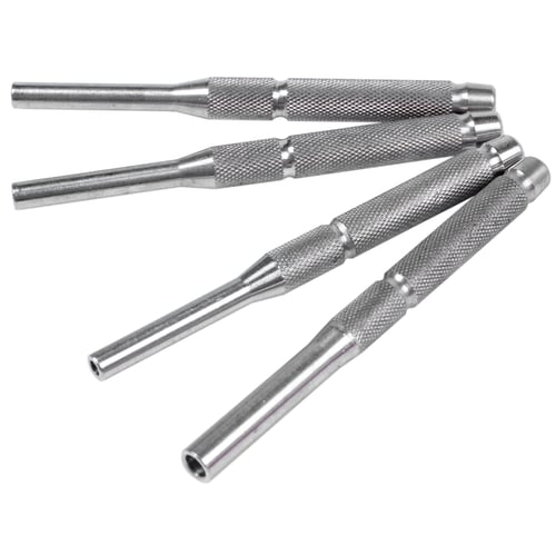 Useful Hollow End Roll Pin Tool Starter Punch set 4Pcs/set Stainless Steel ONE
