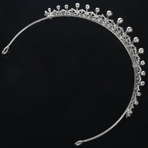 Bridal Tiara Crowns Silver Color Rhinestone Gorgeous Women Wedding Headband