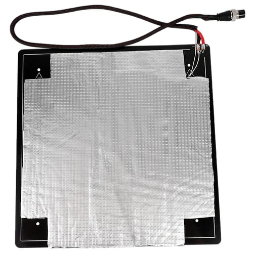 12V 3D Printer Heatbed Heat Bed Plate 310*310mm Aluminum & Cable for CR-10 