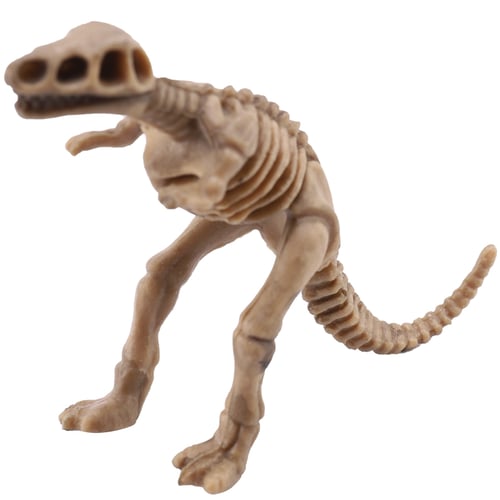 4pcs/set Dinosaur Toys Fossil Skeleton Simulation Model Set Mini Educational Kid 
