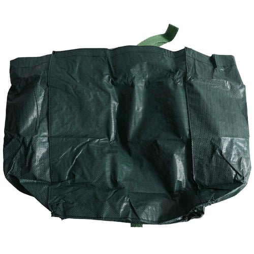 Yard Dustpan-Type Garden Bag for Collecting Leaves Lawn Pool Garden Leaf Waste Bag Reuseable Heavy Duty Gardening Bags Garden Waste Bags