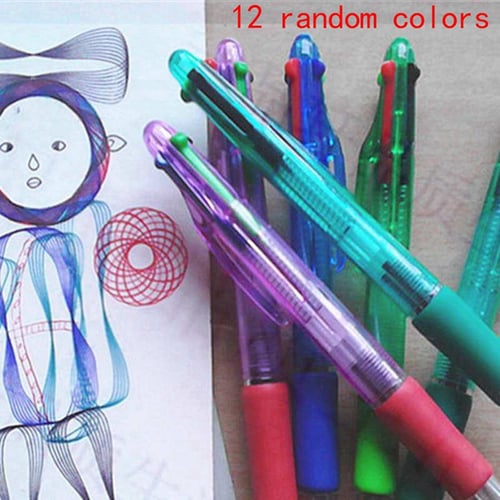 12Pcs 0.35mm Cute Candy Color Slim Gel Pen Ink Marker Pen School Office Supply 