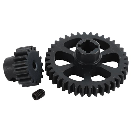 Metal Reduction Gear & Motor Pinion Set for WLtoys A949 A959 RC Car Parts 