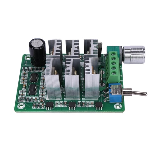 BLDC 3-Phase Sensorless Brushless Modulator Motor Speed Controller DC5-36V 