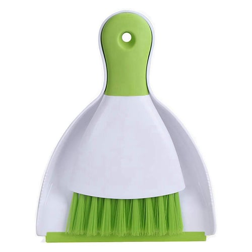 3 Pack Mini Hand Broom and Dustpan Set Small Dust Pans with Brush Cleaning Tool 