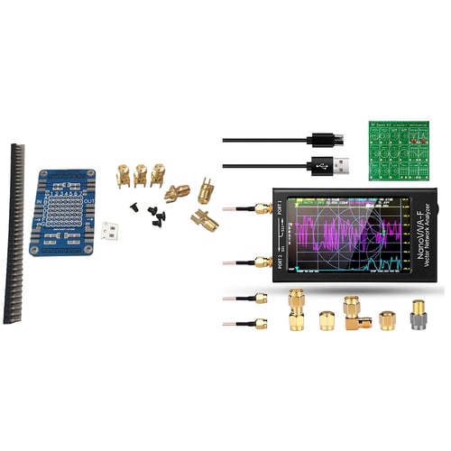 RF Demo Kit Development Board for VNA Antenna Analyzer LOW/HIGH/BAND Pass Filter 