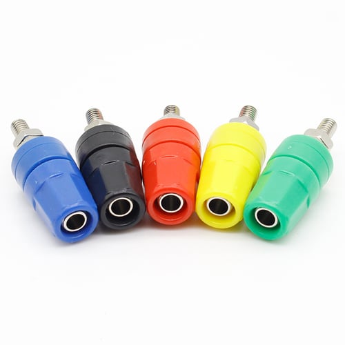 10pcs 5 colors Grabbers Probes SMD SMT IC Hook Test Clip Flat Cables 50mm 
