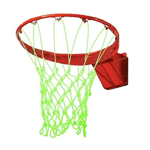 Basketball Net Nylon Heavy Duty Net Strong and Durable Replacement Basketball Net Basketball Accessories