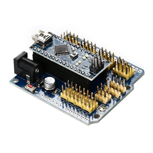 Arduino single-sided serial board