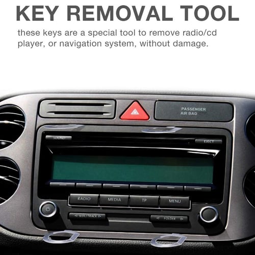 Car Audio Door Clip Panel Dashboard Trim Radio CD Removal Install Pry Tool Set 