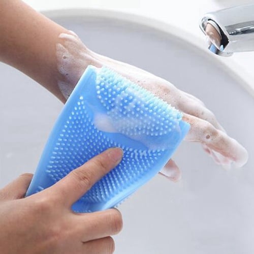 Baby Rub Mud Sponge Children Bath Towel Wipe Washing Back Towel Bath Rubbing Towel Lightweight Home Accessories