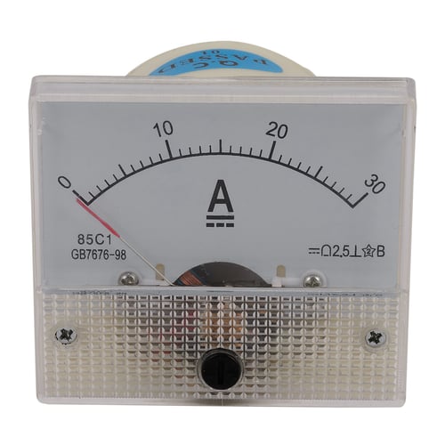 Analog AMP Panel Meter Gauge DC 0-20A 85C1-A Shunt