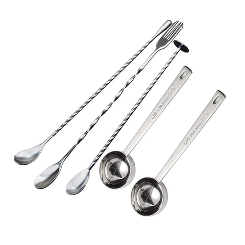 Stainless Steel 1 Tablespoon Measuring Coffee Scoop Spoon Set of 3