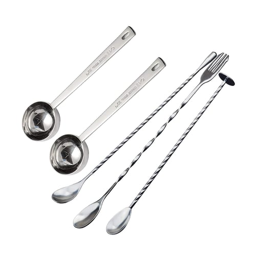 Set of 3 Stainless Steel 1 Tablespoon Measuring Coffee Scoop Spoon