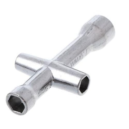 1pcs RC HSP 80132 Cross Wrench Sleeve 4/5/5.5/7mm Spanner M4 For Model Car Tool 