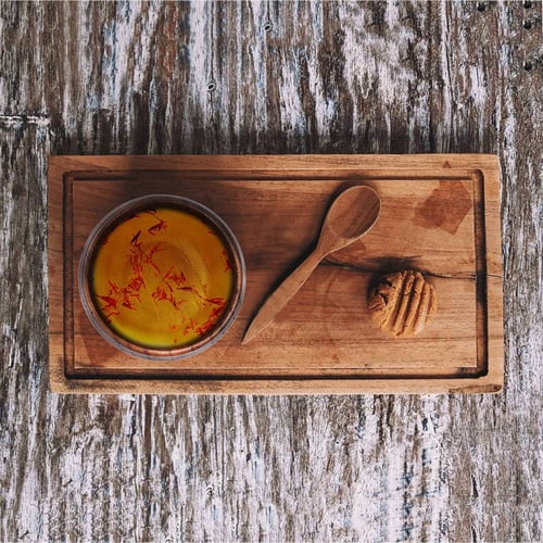 6pcs/set Creative Spoon Wooden Flatware Coffee Tea Serving Soup Kitchen Teaspoon 