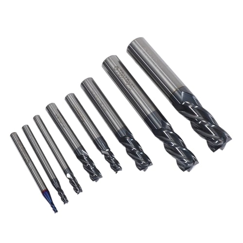 12mm×75mm 4 Flute HRC50 CNC Carbide Tungsten steel Milling Cutter CNC Bit Tool 