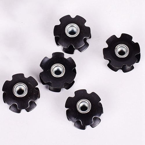 5pcs Bike Bicycle Fork Star Nuts & Setting Installer Tool Head Parts Setter 