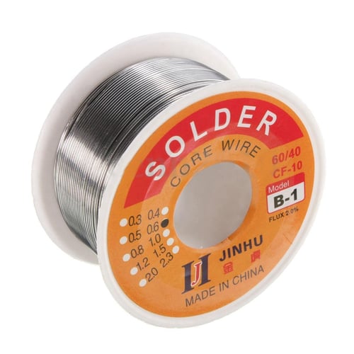 0.6mm 60/40 B-1 400g  No-clean Rosin Core Solder Wire with 2.0% Flux and Low 