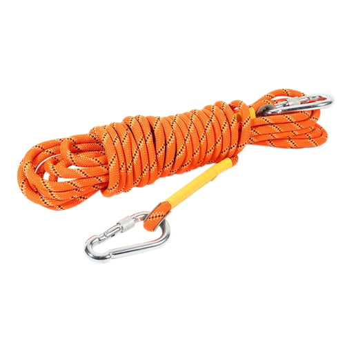 Outdoor Safety Rock Tree Climbing Rappelling Rescue Rope Auxiliary Cord 10m 