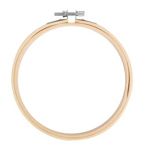Wooden Cross Stitch Machine Embroidery Hoop Ring Frame Sewing Tool Craft DIY
