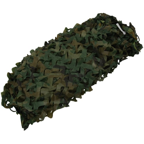Large Car Shade Woodland Camouflage Net Camo Cloths Cover Outdoor Sun Shelter 