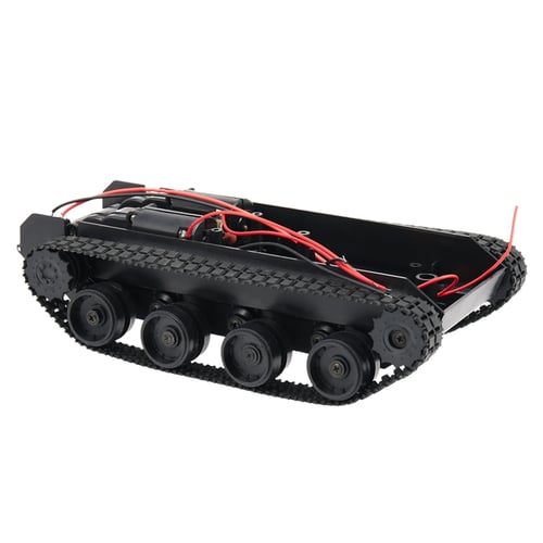 Unassembling RC Tank Chassis Kit DIY Parts Needed Smart Tracked Robot Platform 