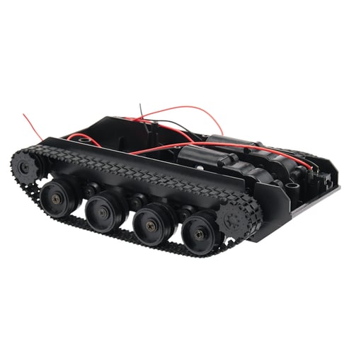 Intellectual Robot Smart Tank Car Chassis Shock Absorbed with Motor 3-7V 