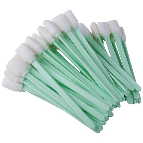 50pcs Solvent Cleaning Swabs Stick for Roland Mimaki Mutoh Epson Printer 