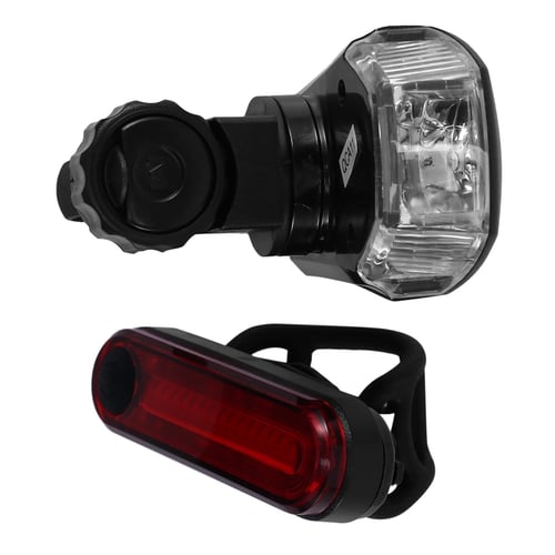 2 PCS/Set USB Rechargeable Bicycle Headlight Front Lamp&Rear Taillight LED Light 