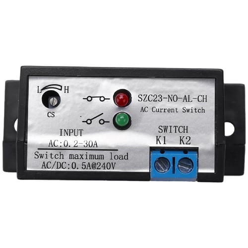 SZC25-NC-AL-CH Self-powered Adjustable Currentless Ac Current Meter AC 0.5-50A 
