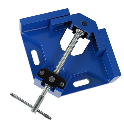 90 Degree Welding Fixture Corner Clamp Right Angle Clip Single Handle Angle Clamp Woodworking Photo Frame Vise Holder 