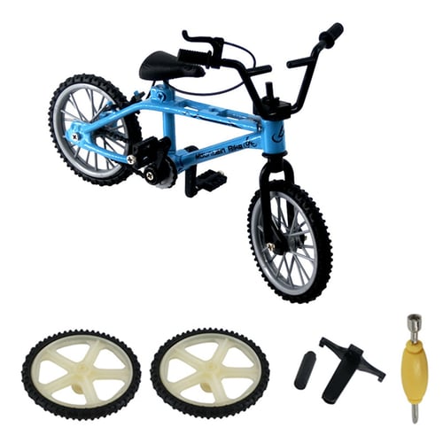 Plastic Mini Finger Bicycle Bike Toy RC Crawler Truck Car Decorative Accessories 