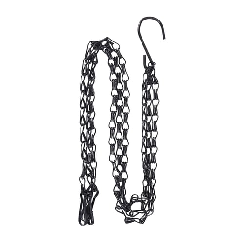 50cm Heavy Duty Iron Chain For Plant/Flower Basket Hanging 3 Chains with Hook 