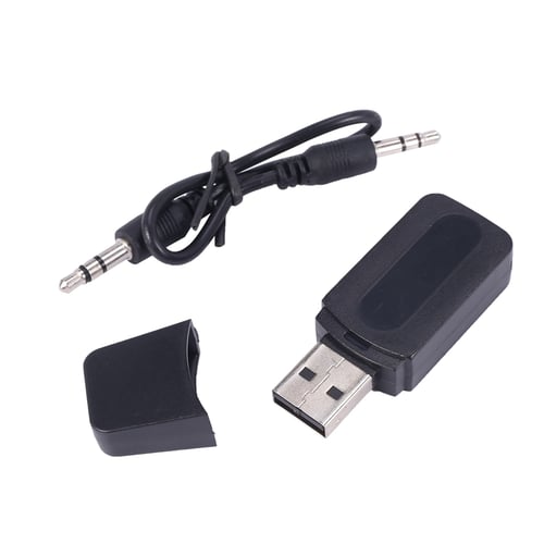 3.5mm USB Receiver Adapter Dongle Bluetooth Wireless Stereo Audio Music Speaker 