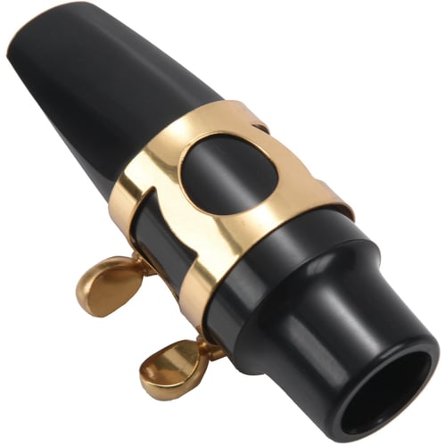 plastic classical music alto sax mouthpiece black for saxophone professional F 