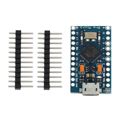 Arduino 5pcs Pro Micro ATmega32U4 5V/16MHz Module with Pin Header for Arduino Leonardo 