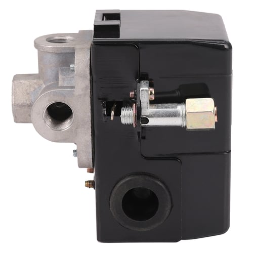Air Compressor Pressure Switch Control 140-175 PSI 4 Port w/ Unloader 