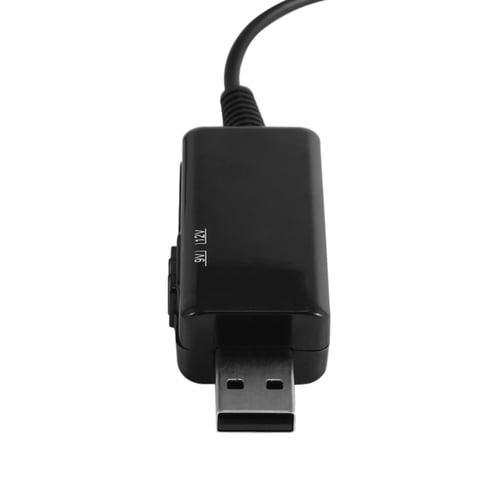 USB Boost Cable 5V Step Up to 9V 12V Voltage Converter Stepup power LED Display 
