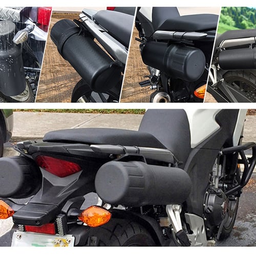 Motorcycle Tool Tube Glove Raincoat Storage Pipe Box For Yamaha BMW Waterproof