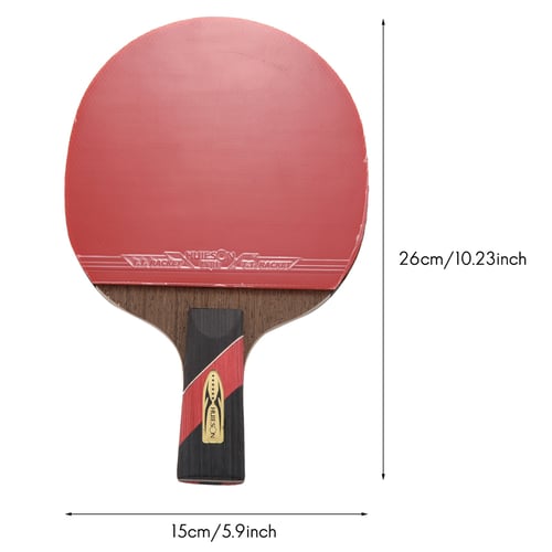 Table Tennis Racket Super Powerful Ping Pong Racket Bat For Adult Carbon Fiber 
