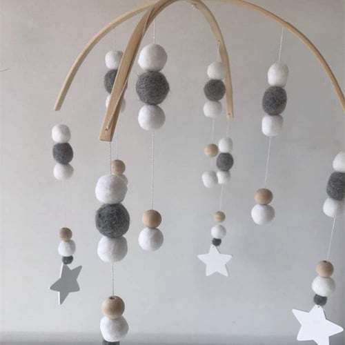 41pcs Diy Wooden Mobile Frame For Crafts Natural Hanger Mobile Kit With 17pcs Bed Bell For Baby Wooden Mobile Frame Buy 41pcs Diy Wooden Mobile Frame For Crafts Natural Hanger Mobile