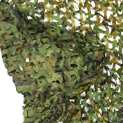 2m x 3m Oxford Polyester Reinforced Woodland Camo Netting