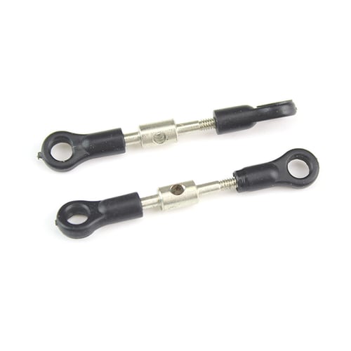 Adjustable Servo Pull Rods Set for WLtoys 144001 RC Car Buggy Replacement 