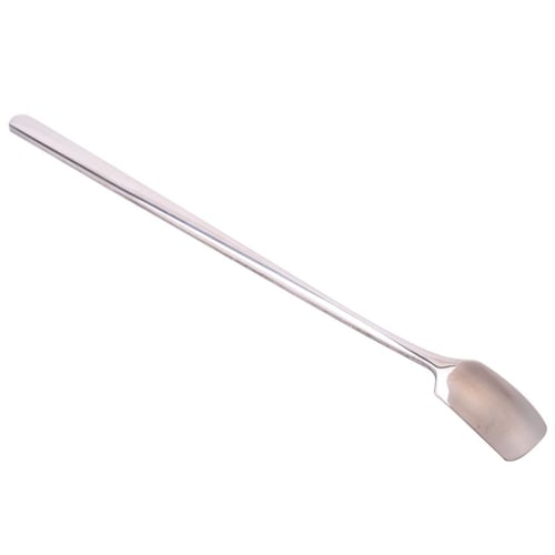 Ice Tea Coffee Spoon Square Head Long Handle Stainless Steel Dinner Milk Spoon 