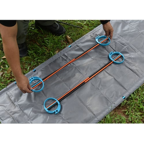 Portable Folding Camping Cot Ultralight Aluminium Alloy Hiking Travel Tent Bed