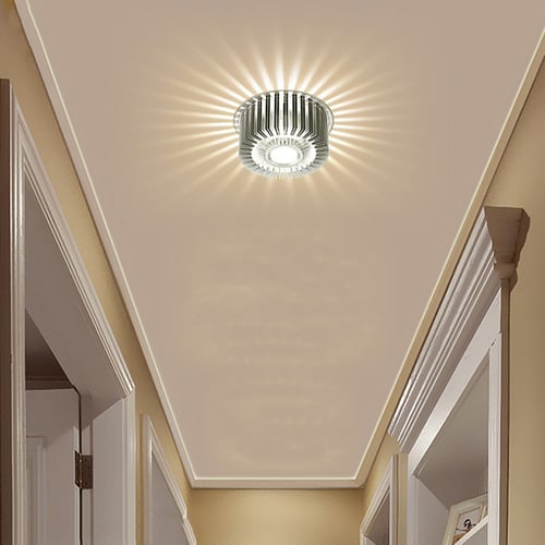 3W Modern LED Wall Ceiling Light Sconce Warm White Lighting Fixture Decor Lamp 