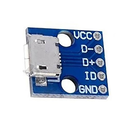 5PCS Micro USB Interface Board Power Switch 5V Interface NEW 
